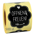 Geschenkaufkleber