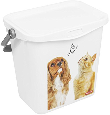 Curver Petlife Futterbox Snackbox Futter Tonne 6 Liter Box Futterbehälter Multibox