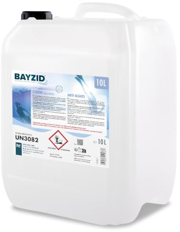 Höfer Chemie Algizid Algenverhütung 10L - Algenvernichter Pool - Präventiver Schutz vor Algen, Bakterien & Pilzen - Für Sauberes Wasser