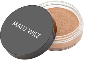 Malu Wilz Just Mineral Powder Foundation Nr.6 Apricot Balance 15g I Mineral Puder Makeup I Puder Foundation für strahlenden Teint, auch für sensible Haut