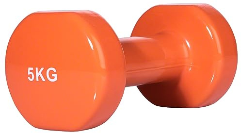 Sport-Tec Fausthantel, Gymnastikhantel, Vinylhantel, Aerobic, Pilates, Workout, Muskel Training, Fitness Hantel aus Vinyl, Stück