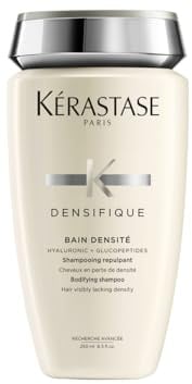 Kérastase Shampoo für feines und dünnes Haar, Verdichtendes und aufpolsterndes Haarbad, Bain Densité, Densifique, 250 ml