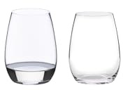 RIEDEL The O Wine Tumbler Spirituosen - 2er Set, Spirituosenglas, Kristallglas, Spülmaschinenfest - 0414/60
