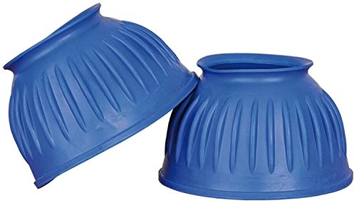 TdeT Hufschützer aus Gummi, geschlossen, blau, XXL