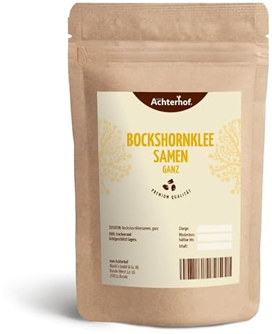 500 g Bockshornklee Saat Bockshornkleesamen original indisch natürlich vom-Achterhof