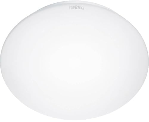 Steinel Innenleuchte RS 16 S L, Wandleuchte, Deckenleuchte, 360° Bewegungsmelder, 8 m Reichweite, E 27 Fassung, Max. 60 W, Weiß