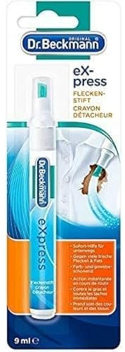 Dr. Beckmann eXpress Fleckenstift | Effektiver Fleckentferner für unterwegs | Schnelle und einfache Lösung | 9 ml (1er Pack)