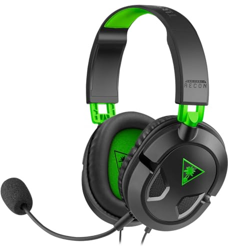 Turtle Beach Ear Force Recon 50X Binaural Kopfhörer Schwarz, Grün – Kopfhörer (Xbox One, Playstation 4, PC)