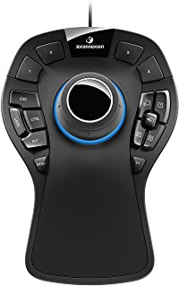 3Dconnexion SpaceMouse Pro (3D-Maus, kabelgebunden, schwarz)