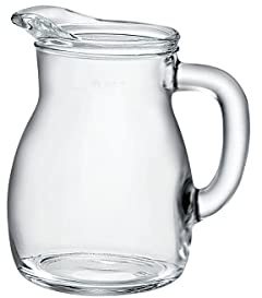 Bormioli Rocco 146140 Bistrot Krug, mit Füllstrich bei 0.25l, Glas, transparent, 1 Stück