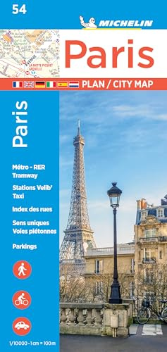 Michelin Stadtplan Paris: City Plans (MICHELIN Stadtpläne, Band 206721156)