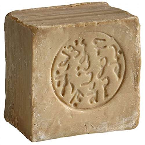 Carenesse original Aleppo Seife 85% Olivenöl 15% Lorbeeröl 1 x 200 g. | Original Lorbeerölseife Olivenölseife für fettige & normale Haut & Haar feste Seife traditionell handmade zero waste, Plastik