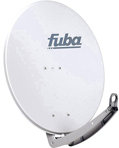 Fuba DAA 780 G Aluminium-Satelliten-Parabolantenne (38,50 dB, Große 78 cm) grau