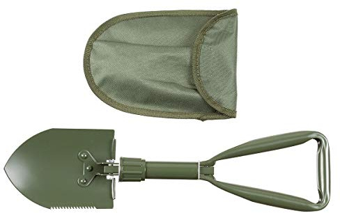 MFH Mini Klappspaten, 3-teilig, oliv