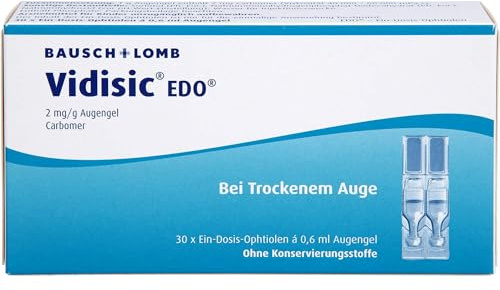 Vidisic EDO Augengel Pipetten, 30 x 0.6 g