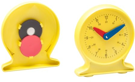 WISSNER® aktiv lernen - Kleine Lernuhr mit Zeigerwerk - RE-Plastic®
