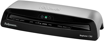 Fellowes A3 Laminiergerät Neptune 3 - bis 175 Mikron - Aufwärmzeit nur 60 Sekunden - AutoSense Technologie und Folien-Tracker - inkl. 10 gratis Laminierfolien