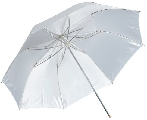 Neewer 39"/99cm Studio Faltbarer zusammenklappbarer Weiß Softbox Regenschirm für Blitz AD180 AD360