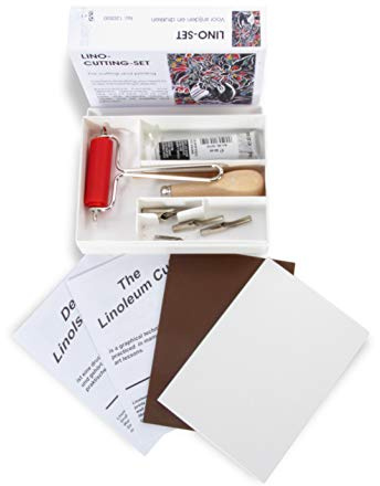 Abig Linolschnitt-Set, komplett