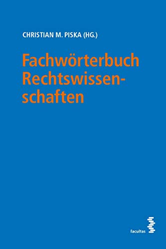 Fachwörterbuch Rechtswissenschaften
