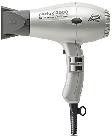 Parlux Profi-Haartrockner 3500 SuperCompact Ceramic + Ion, silber