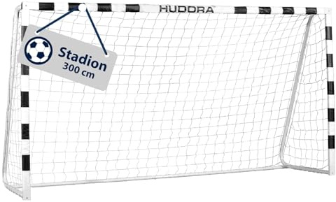HUDORA Fußball-Tor Stadion - Fußballtor Garten groß - 76909