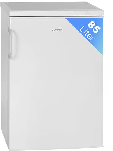 Bomann® Gefrierschrank 85L | Energieklasse D | Temperaturbereich ≤ -18°C | 3 Schubladen | wechselbarer Türanschlag | Gefrierschrank klein | Tiefkühlschrank | Freezer Tiefkühlschrank | GS 2196.1 weiß