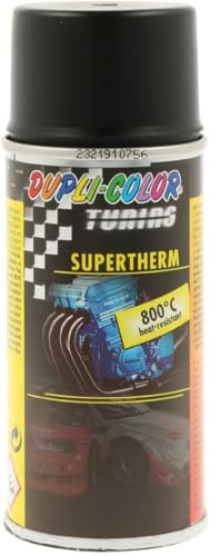DUPLI-COLOR 133770 Supertherm schwarz 800°C 150 ml