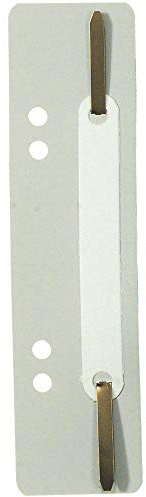Exacompta 426010B 250er Pack Plastik-Heftstreifen grau. Aus PP-Folie kaufmännische Heftung Aktendulli Hefter Schnellhefter ideal für Büro und Schule