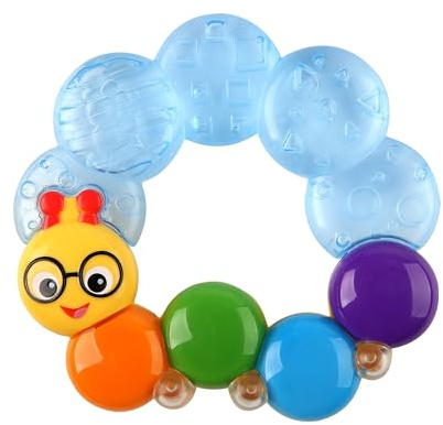Baby Einstein, Beißring der kühlt und beruhigt, einfach zu greifen, mit strukturierter Oberfläche