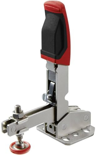 BESSEY Senkrechtspanner STC-VH20, automatisch stufenlose Anpassung der Spannhöhe bis 35 mm, regulierbare Spannkraft, Gewicht 0,22 kg