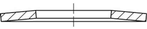 DIN 2093 St. 12 x 6,2 x 0,6 VE=S Tellerfedern 200 Stück