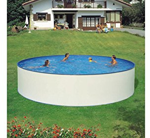 HANSEATIC Set (5-tlg.): »Rundpool inkl. Sandfilteranlage 3 m³/h« (in 6 Größen) 300 cm x 90 cm