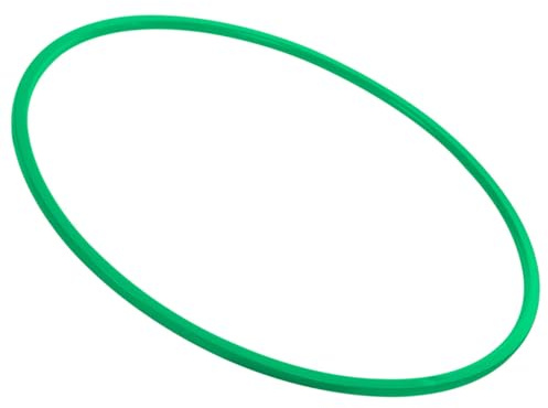 Sport-Tec Gymnastikreifen aus Kunststoff, Hula Hoop, Trainingsreifen, Turnreifen, Fitnessreifen, 80 cm, 400g