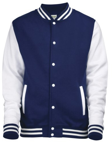 Just Hoods by AWDis Herren Jacke Varsity Jacket