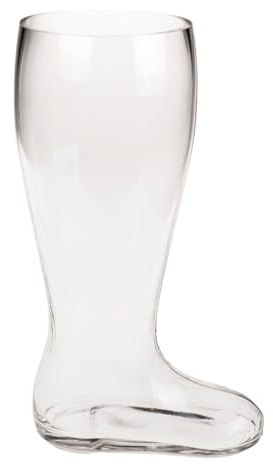 OOTB 78/7890 XXL-Bierglas-Stiefel, für circa 2 L, Glas, Transparent, 23.4 x 17.4 x 37.5 cm, 1 Einheiten
