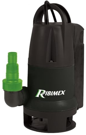 RIBILAND 988 Tauchpumpe mit integriertem Schwimmerschalter, 550 W