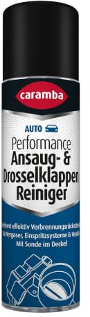 Caramba Performance Ansaug- & Drosselklappen Reiniger, Entfernt Ruß, Öl und Verharzungen im Motorsystem, für Benzin- und Dieselmotoren, 500 ml
