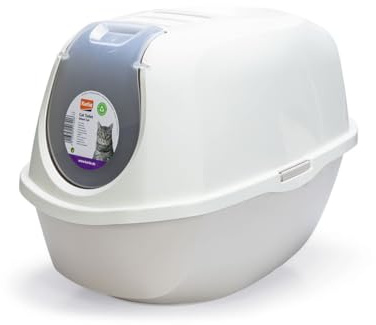 Karlie 51740 Katzentoilette Smart Cat L: 52 cm B: 39 cm H: 41 cm grau