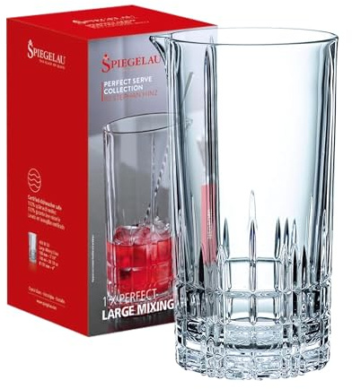 Spiegelau Rührglas Cocktail 750 ml, Perfect Serve, 4500153, Mixing Glass aus Kristallglas, spülmaschinenfest
