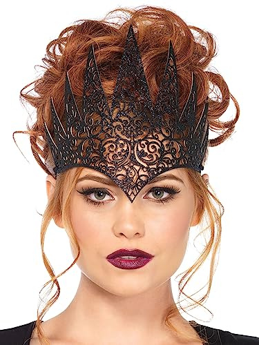 LEG AVENUE 2154 - Die Cut Royal Krone, schwarz