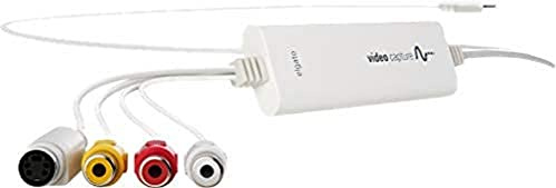 Elgato Video Capture – Capture Card mit USB 2.0, benutzerfreundlich, Analog-zu-digital-Konverter, mit Adapter für VHS/VCR/TV zu DVD, für Mac, Windows oder iPad