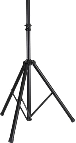 Pyle Lautsprecher Ständer Höhenverstellbar – Standlautsprecher, Boxenstativ als Tripod für Speaker & Studio Monitor, Boxenständer bis zu 60 kg, Universelles PA-DJ-Stativ aus Stahl, Robust & Leicht