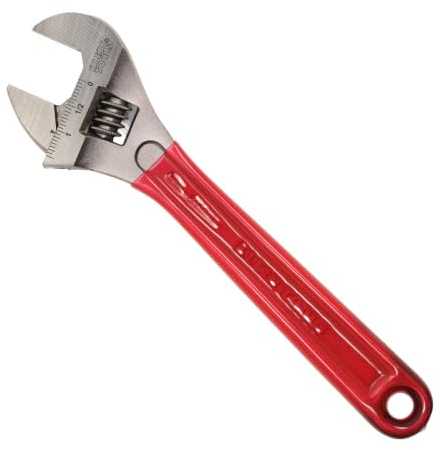 Klein Tools D507-10 Rollgabelschlüssel mit Extra-Kapazität, Rot