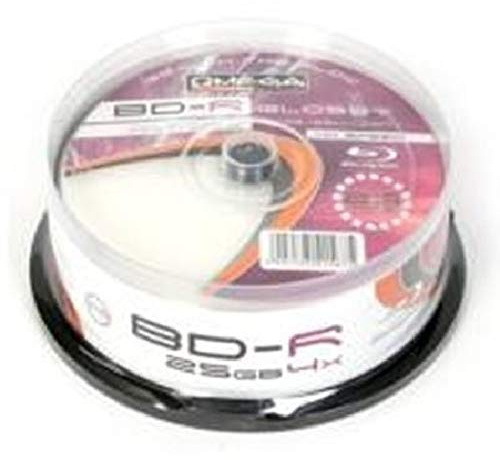 Omega Freestyle Blu-ray Disc BD-R DL 25 GB / 135 min 4x, Full printable Glossy, 25 Stück in Cakeboxh