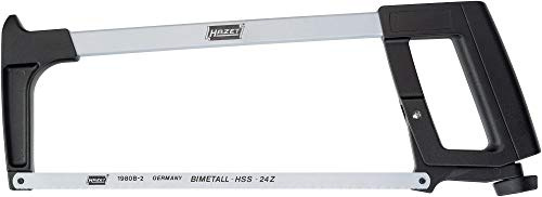 HAZET Metallsäge 1980N, Flügelschraube zum Spannen des Sägeblatts | Sonderstahl, DIN 6494 Form A, Länge 390 mm, 720 g, Länge: 390 mm, Antrieb 270060 Säge, Ersatzteil verfügbar