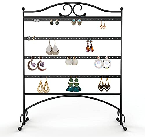 Mango Steam Schmuck Organisator für hängende Ohrringe (Schwarz)