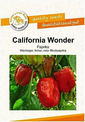 Paprikasamen California Wonder Blockpaprika Portion