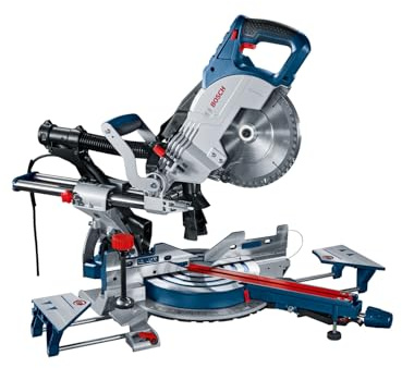 Bosch Professional Kapp- und Gehrungssäge GCM 8 SJL (Leistung 1600 Watt, Sägeblatt-Ø: 216mm)