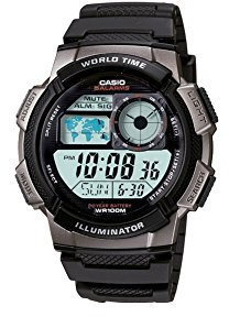 Casio HerrenArmbanduhr Digital Quarz Harz AE-1000W-1AVEF